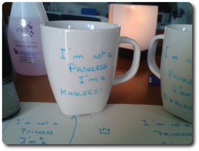 DIY mug personnalisé