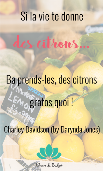 Derrière chaque épreuve il y a un enseignement à tirer. Mais comment on fait pour ses finances ?